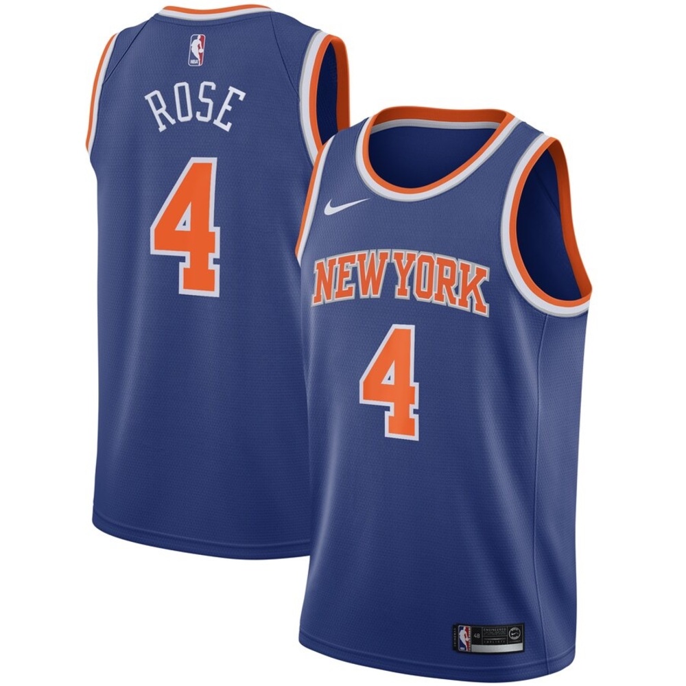 Nike New York Knicks Blue Jersey